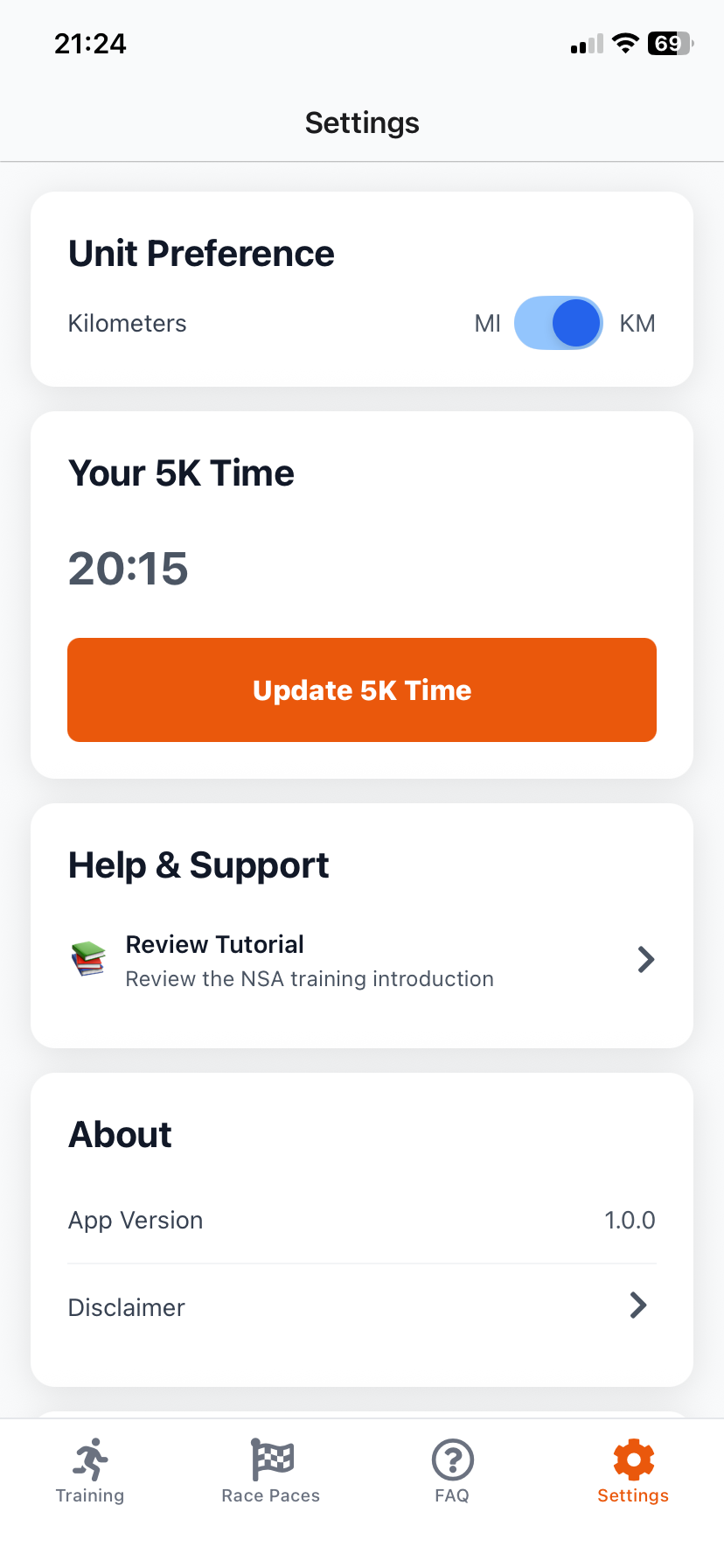 NSA Running Screen 11