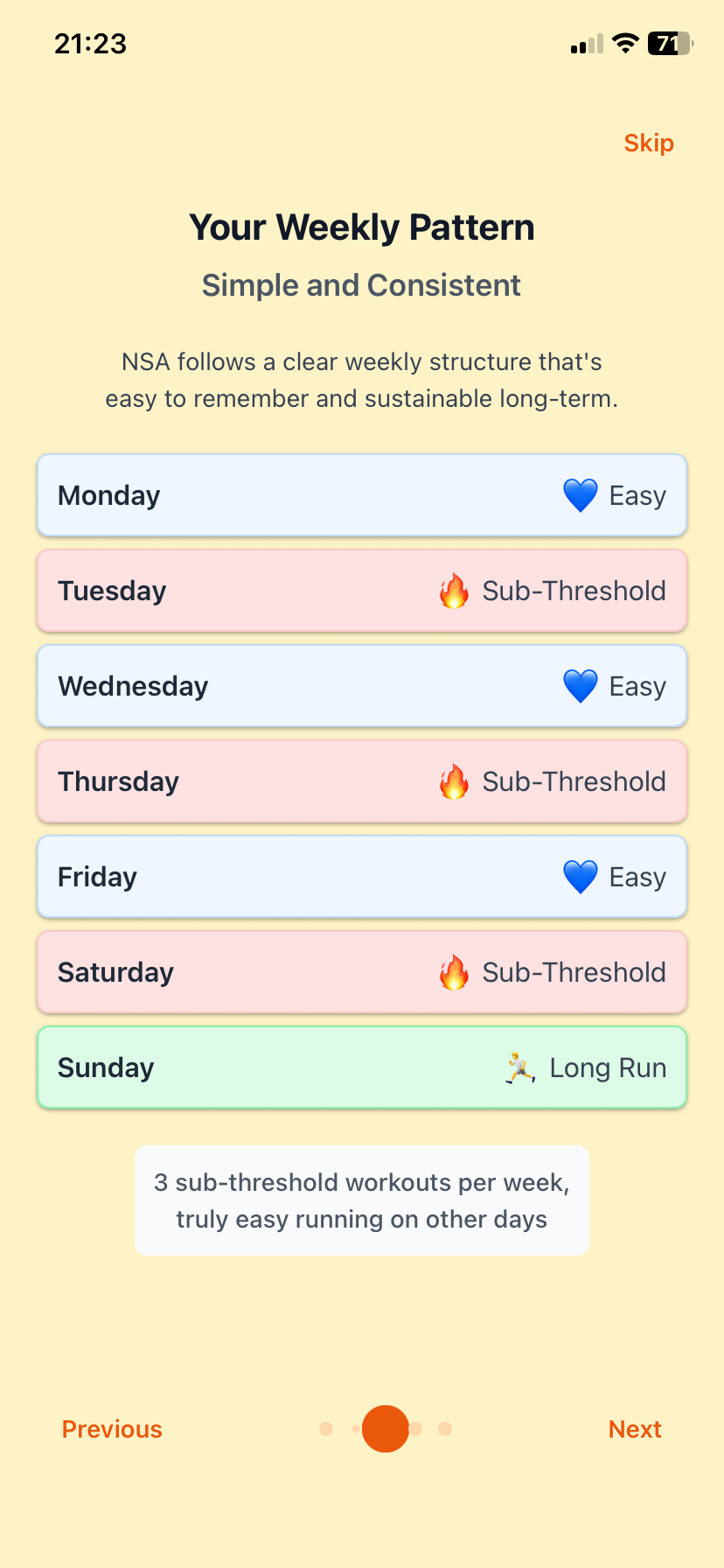 NSA Running Screen 3